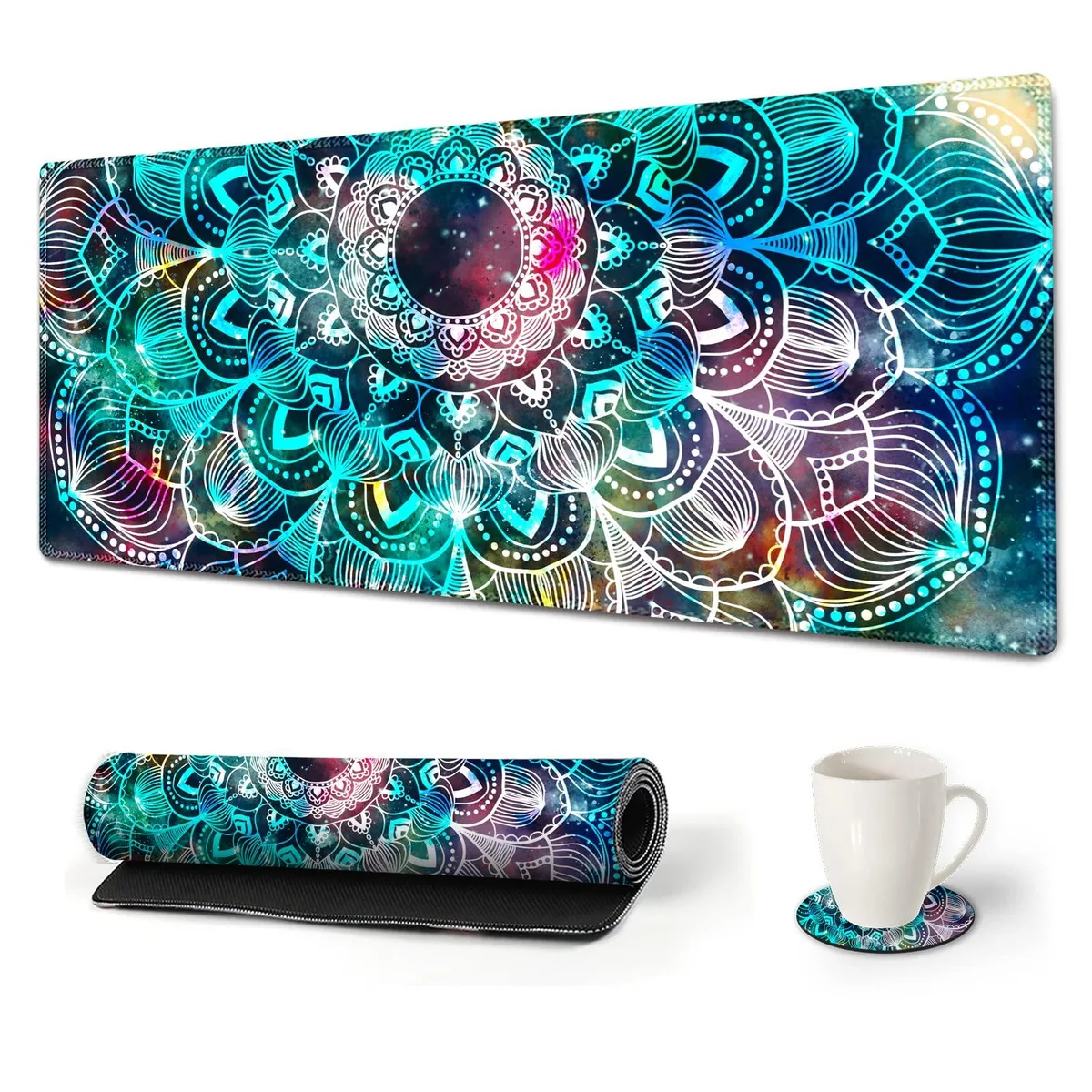 KEHIPI KEHIPI AMS-XL mouse pad 35x15.7in Mandala — product photo