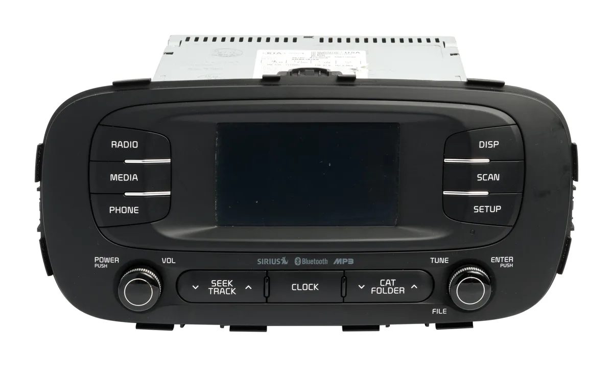 1 Factory Radio 1 Factory Radio 96180-B2200CA AM FM Receiver Sirius XM Bluetooth MP3 Player 2015-2016 Kia Soul — product photo
