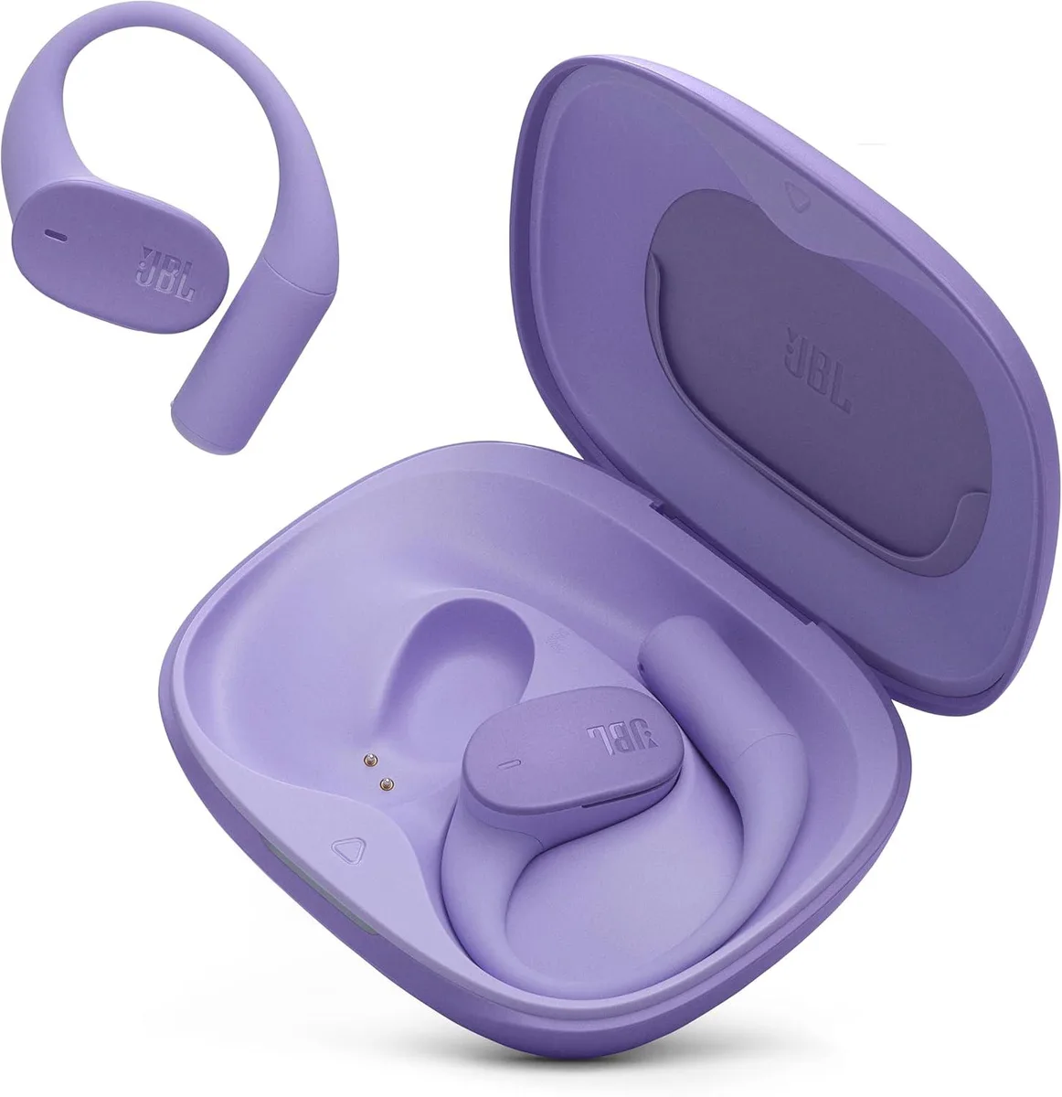 JBL JBL Senselite Purple open-ear earbuds Bluetooth 5.4 — product photo
