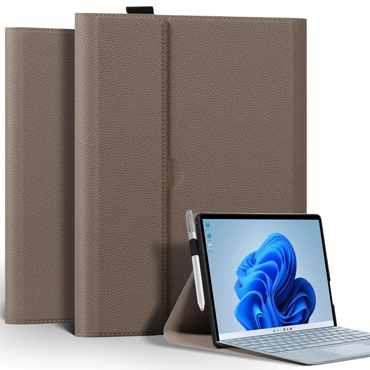 Bolton Technical Bolton Technical 2 in 1 accessory for Surface Pro 4/5/6/7/7+ 12.3" Gray Brown — product photo