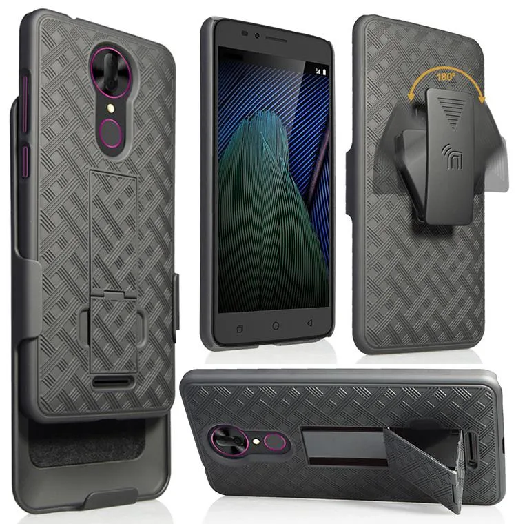 Nakedcellphone Nakedcellphone Special Ops Rugged Shield Case for Motorola ThinkPhone 2023 Matte Black — product photo