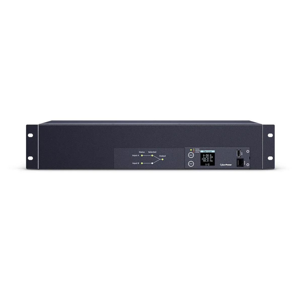 CyberPower CyberPower PDU24007 Metered ATS PDU 2U 19 Outlets 30A 10ft — product photo