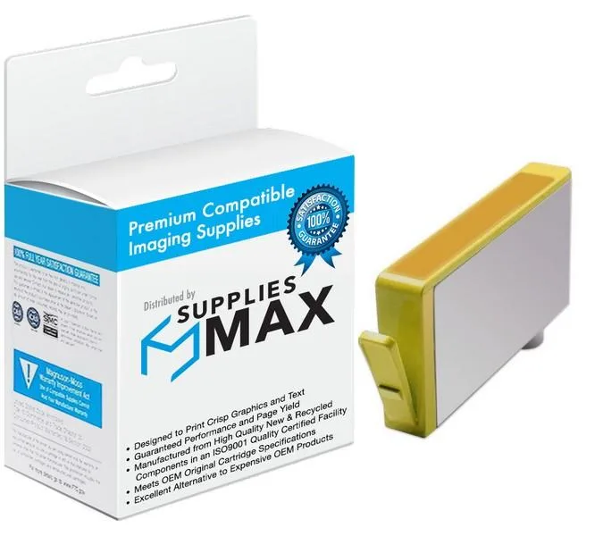 SuppliesMax SuppliesMax HP CB325WN Yellow High Yield Inkjet 750 Pages — product photo