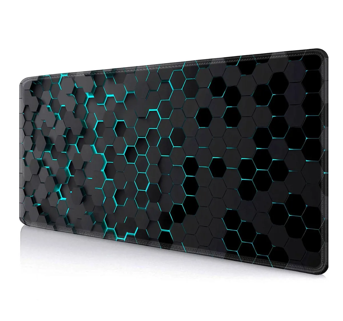 IMAYONDIA AUC2-G58S-MIK1-XL23 Black Honeycomb Mouse Pad 35.4x15.7 in — product photo
