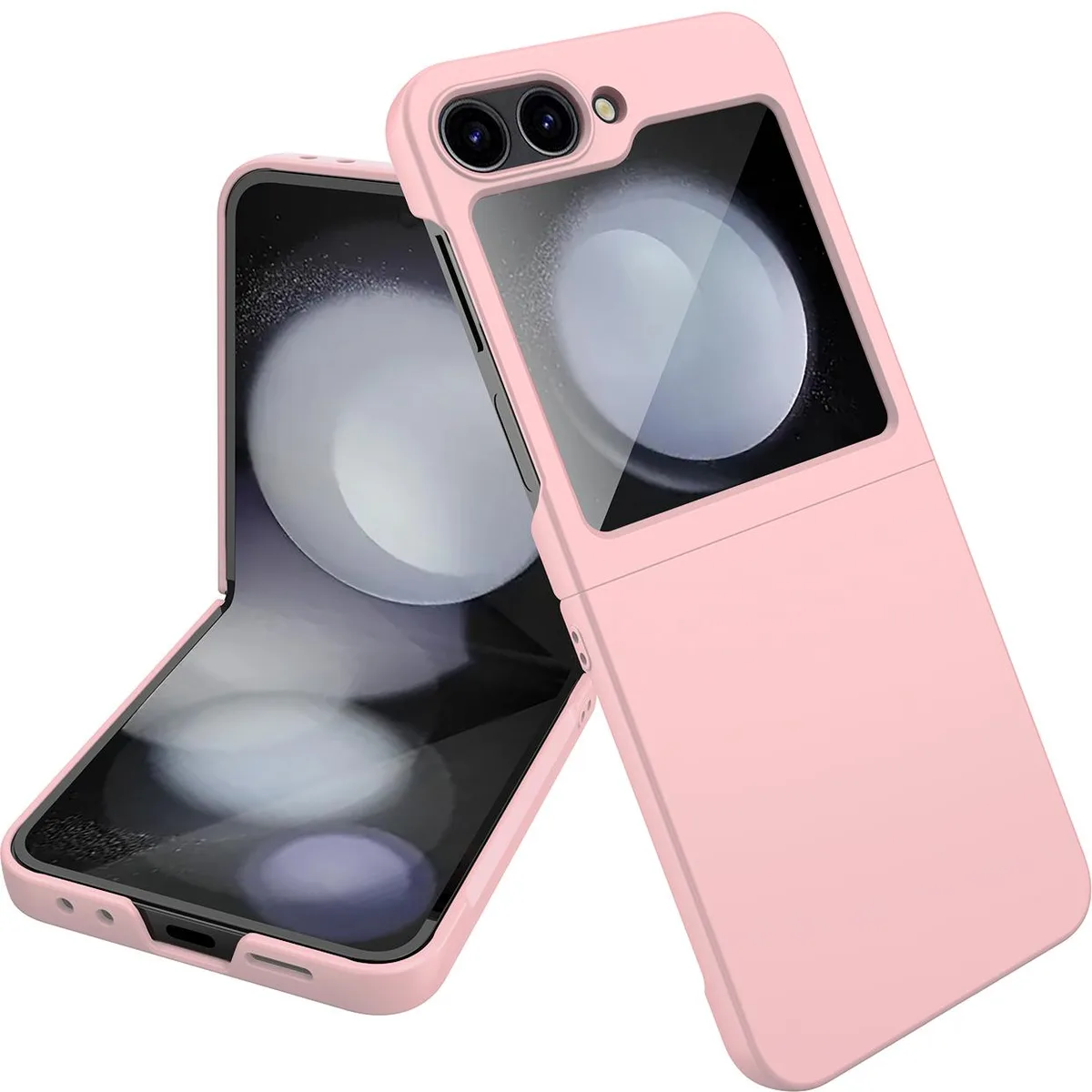 Nakedcellphone Nakedcellphone Slim Hard Case for Samsung Galaxy Z Flip 6 / 7 FE Soft Pink — product photo