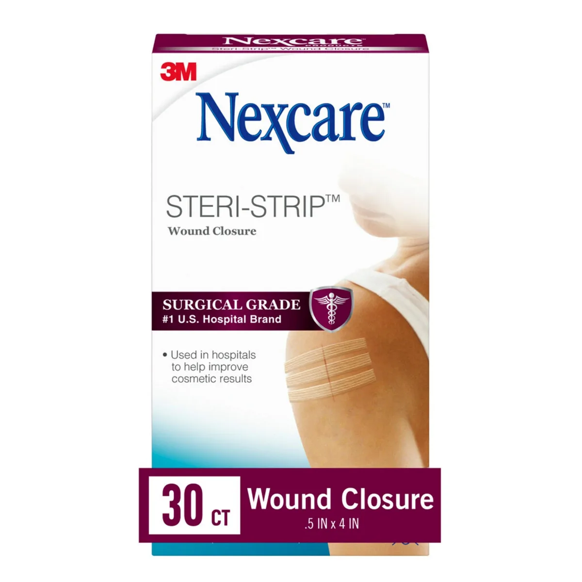  Nexcare H1546 Steri-Strip Wound Closures 30 Count — product photo
