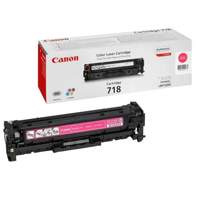 Canon Canon CRG 718 Magenta Toner Cartridge 2900 Pages — product photo