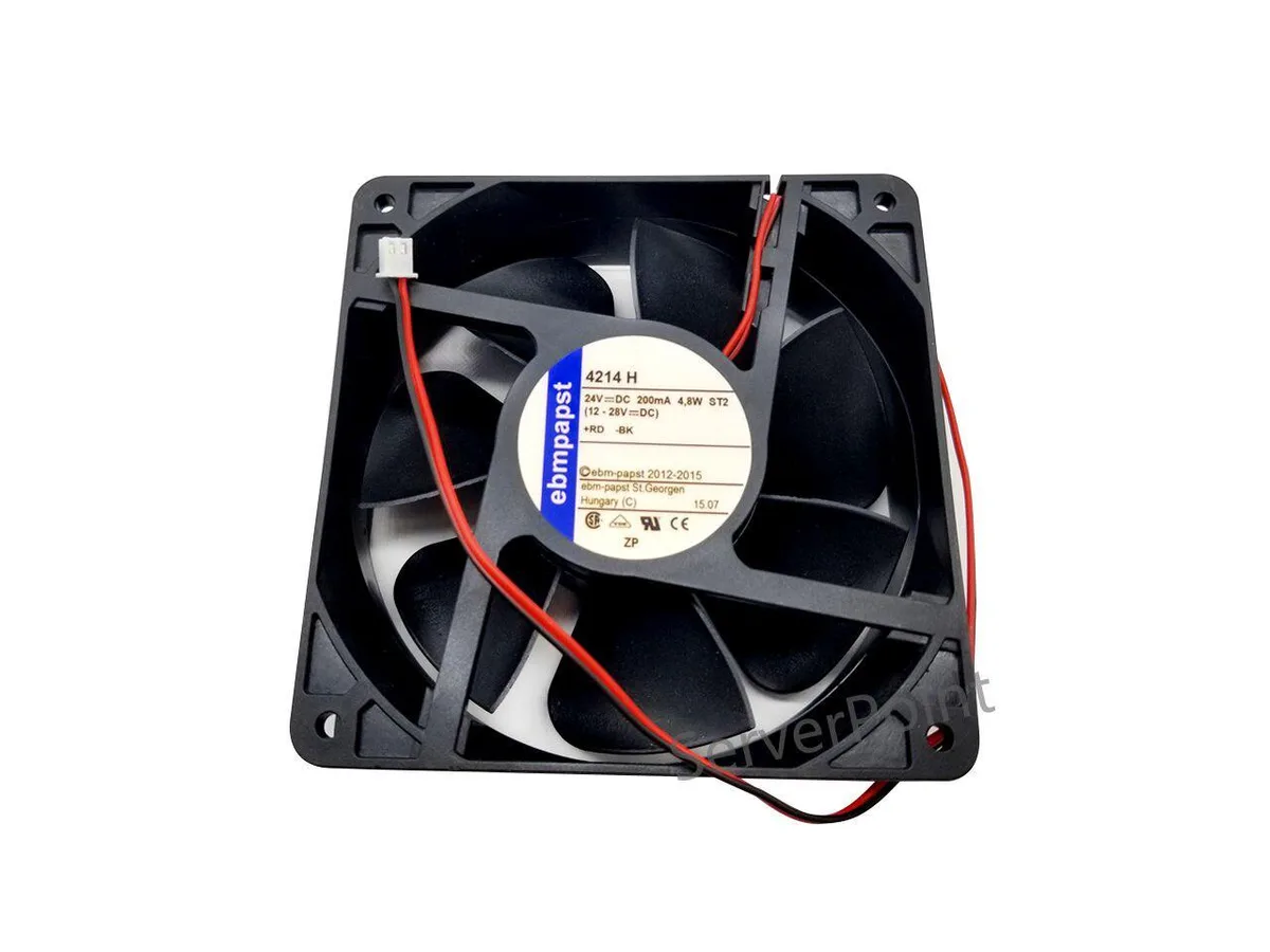 Fans Fans 4214 H 24V 200mA 4.8W ST2 120x120x38mm case fan — product photo