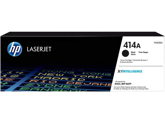 HP HP W2020A 414A Black Toner Cartridge 2400 Pages — product photo