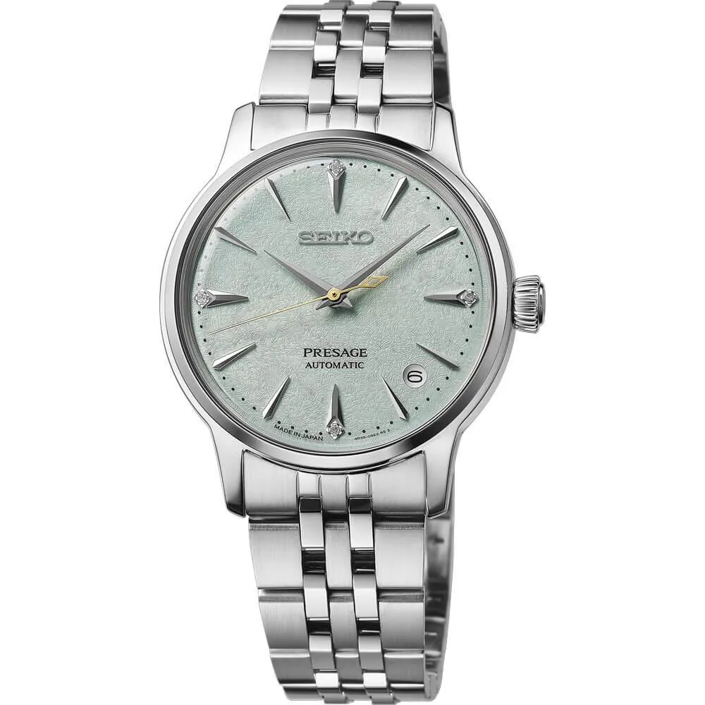 Seiko Seiko SRPL63 Presage Cocktail Time Automatic Watch Stainless Green 34mm — product photo