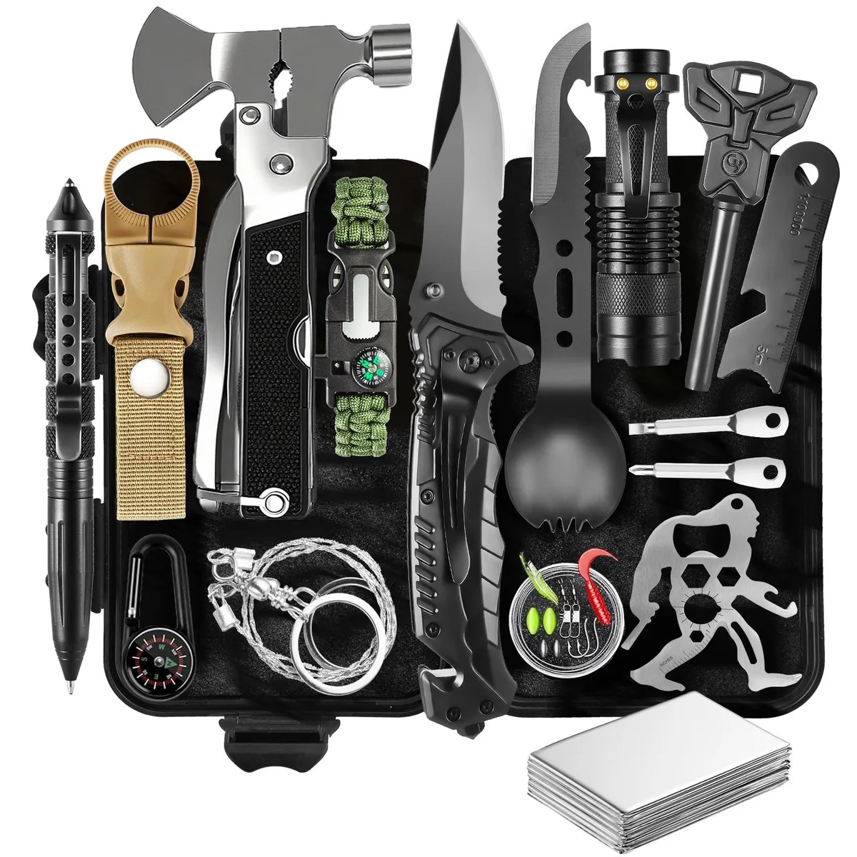  EchoVenrek FS-9-4 27-in-1 survival kit — product photo