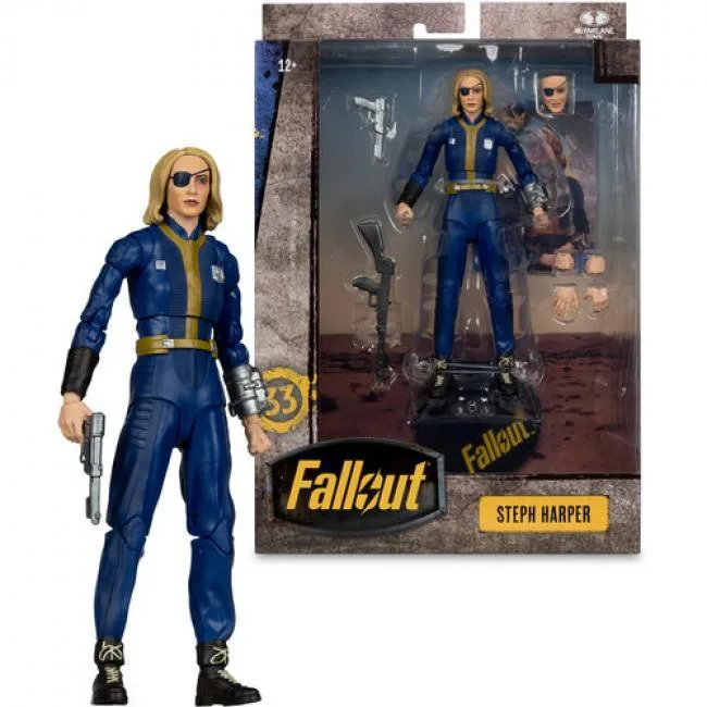 McFarlane Toys McFarlane Toys 11614 Fallout TV Steph Harper Deluxe 7in Action Figure — product photo