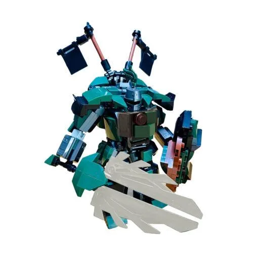 ZITIANYOUBUILD ZITIANYOUBUILD Green Mech Suit Robot 259 Pieces MOC — product photo