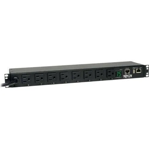 Tripp Lite Tripp Lite PDUMH15NET2LX 8-Outlet Switched PDU 15A 1U — product photo
