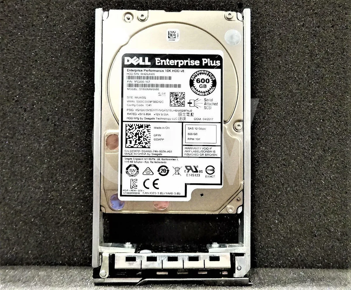 DELL DELL ST600MM0088 600GB 10000RPM SAS 2.5in Hard Drive — product photo
