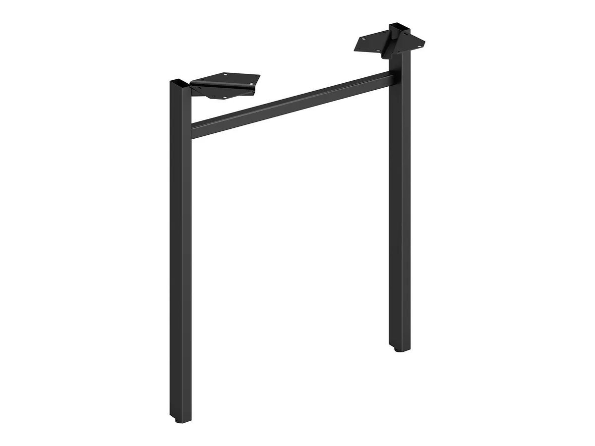 HON HON HONLPLLEG24UBLK 24" U-Shaped Desk Base Black office furniture — product photo