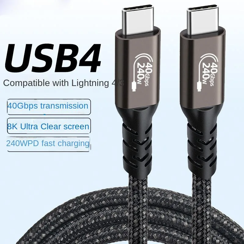 LUOM LUOM PQ001 USB4 cable 40Gbps 240W Copper — product photo