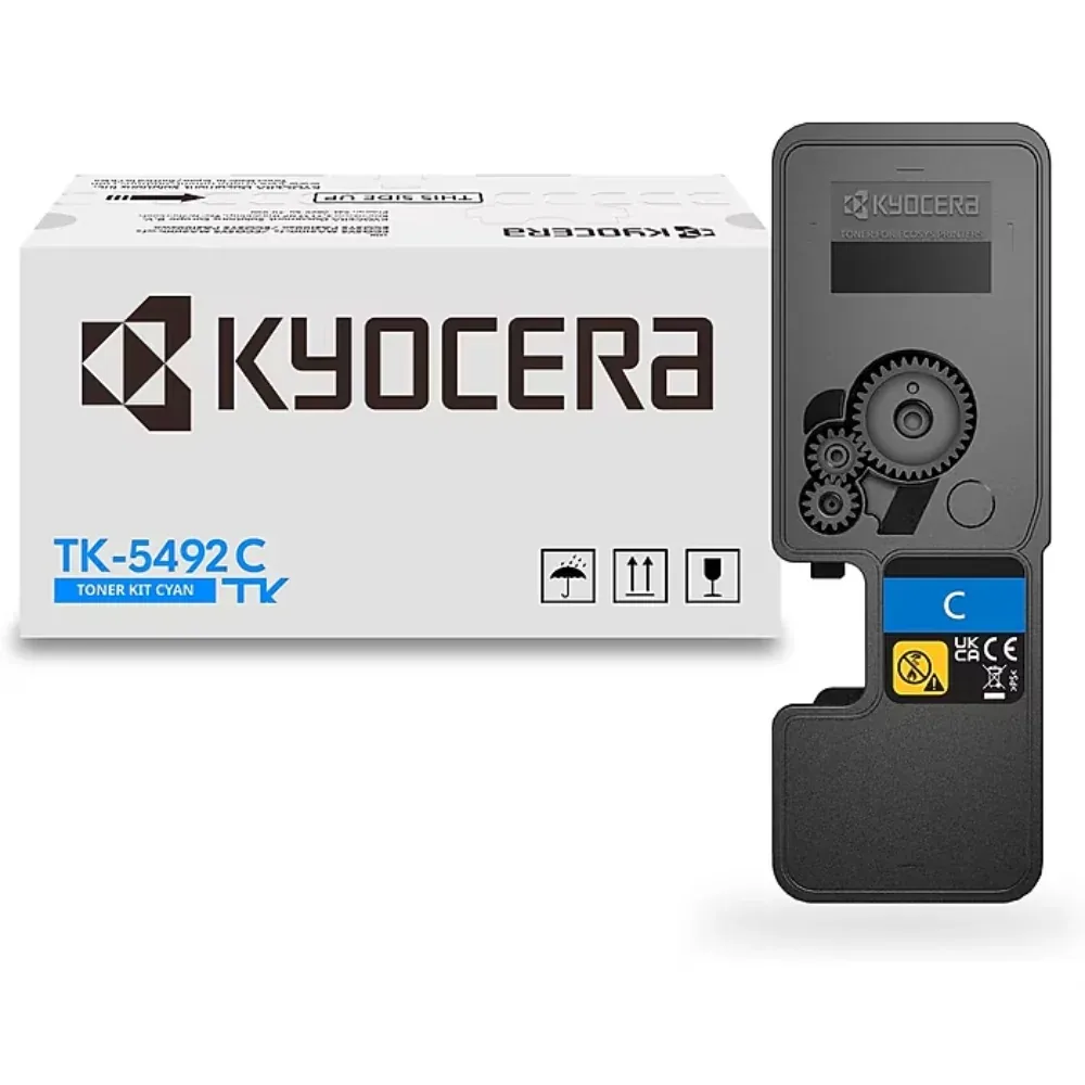 Kyocera Kyocera 1T0C22CUS1 Cyan Toner Cartridge 2,400 Pages — product photo