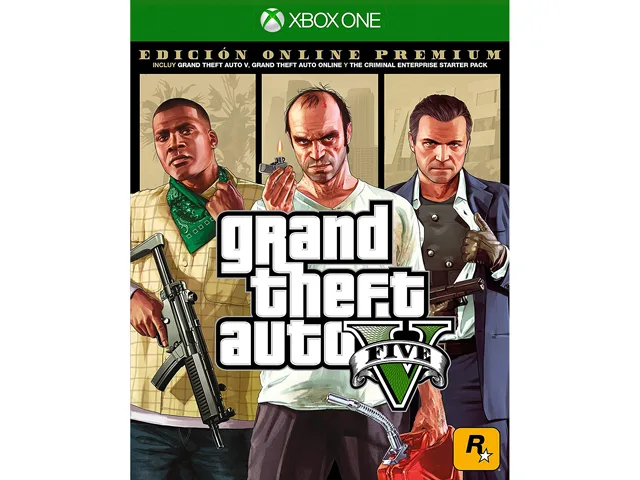 Rockstar Games Rockstar Games Grand Theft Auto V: Premium Online Edition xbox one video game — product photo