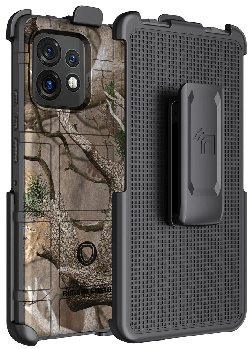 Nakedcellphone Nakedcellphone Special Ops Rugged Shield Case &amp; Holster for Motorola Edge+ 2023 — product photo