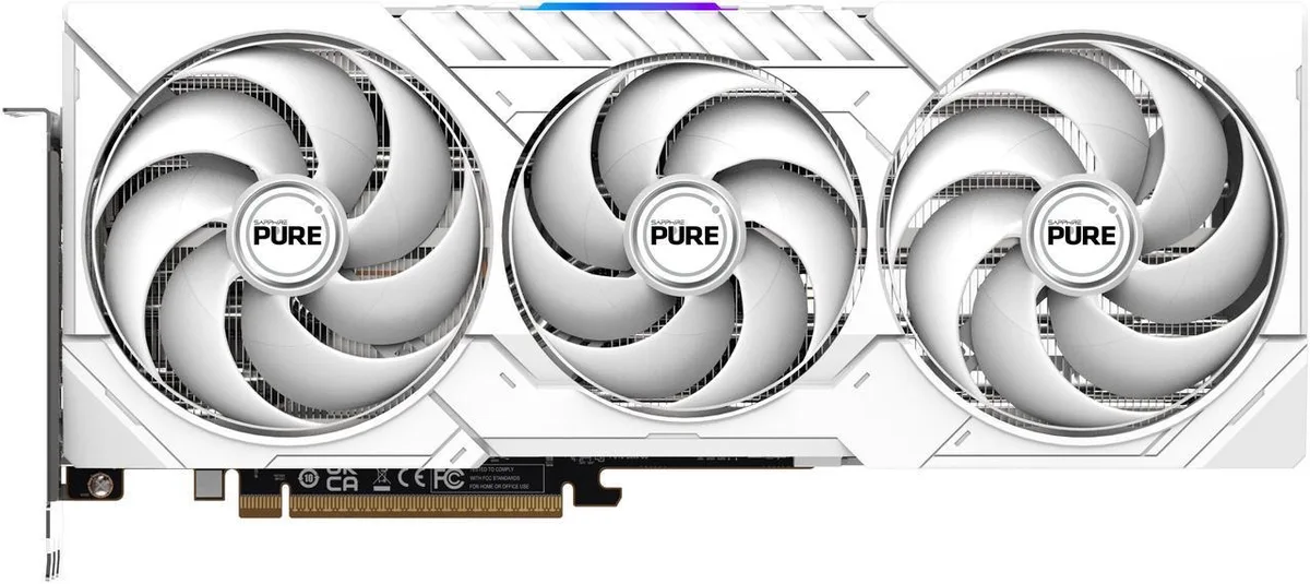 Sapphire Tech Sapphire Tech PURE Radeon RX 9070 XT 16GB GDDR6 graphics card — product photo