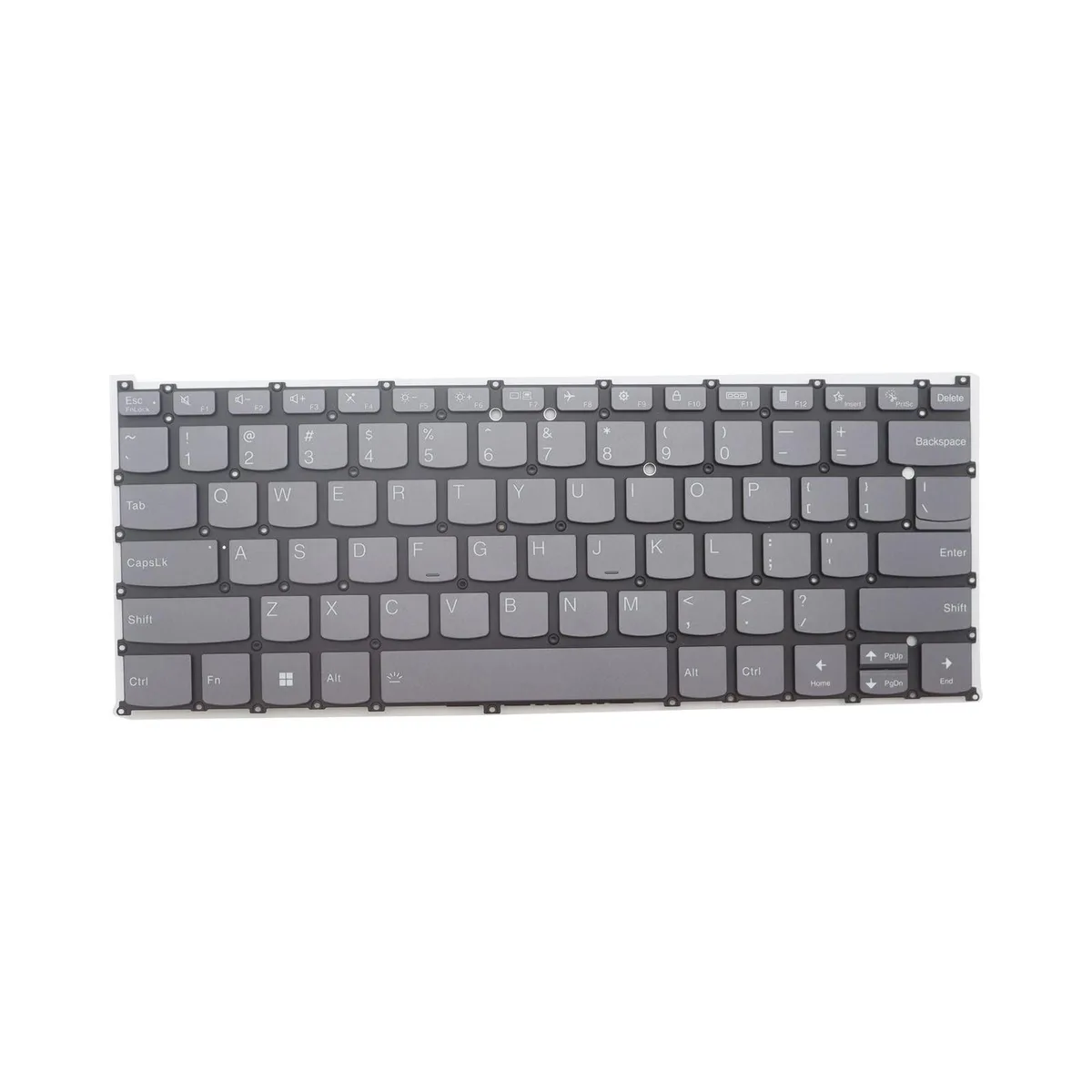 Avantalk Avantalk Replacement Keyboard for Lenovo Yoga 7 14IRL8 82YL 14IML9 83DJ US Backlit Gray — product photo