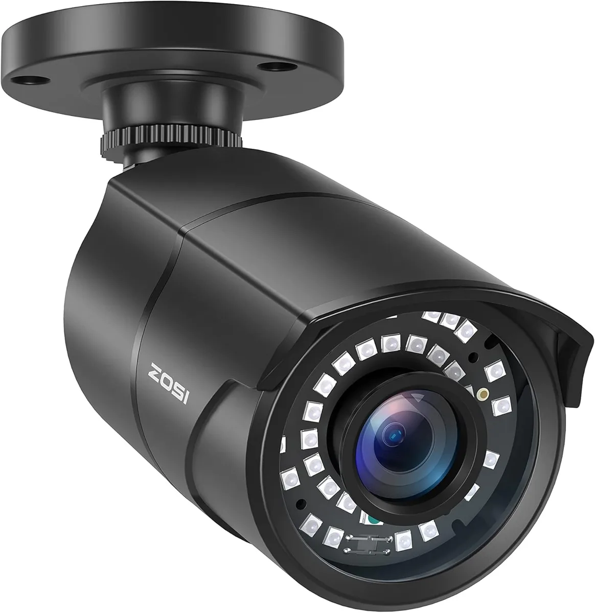 TAURKENAM TAURKENAM 1080p 4-in-1 CCTV Bullet Camera 36 LEDs 120ft IR 105° 3.6mm IP67 Black — product photo