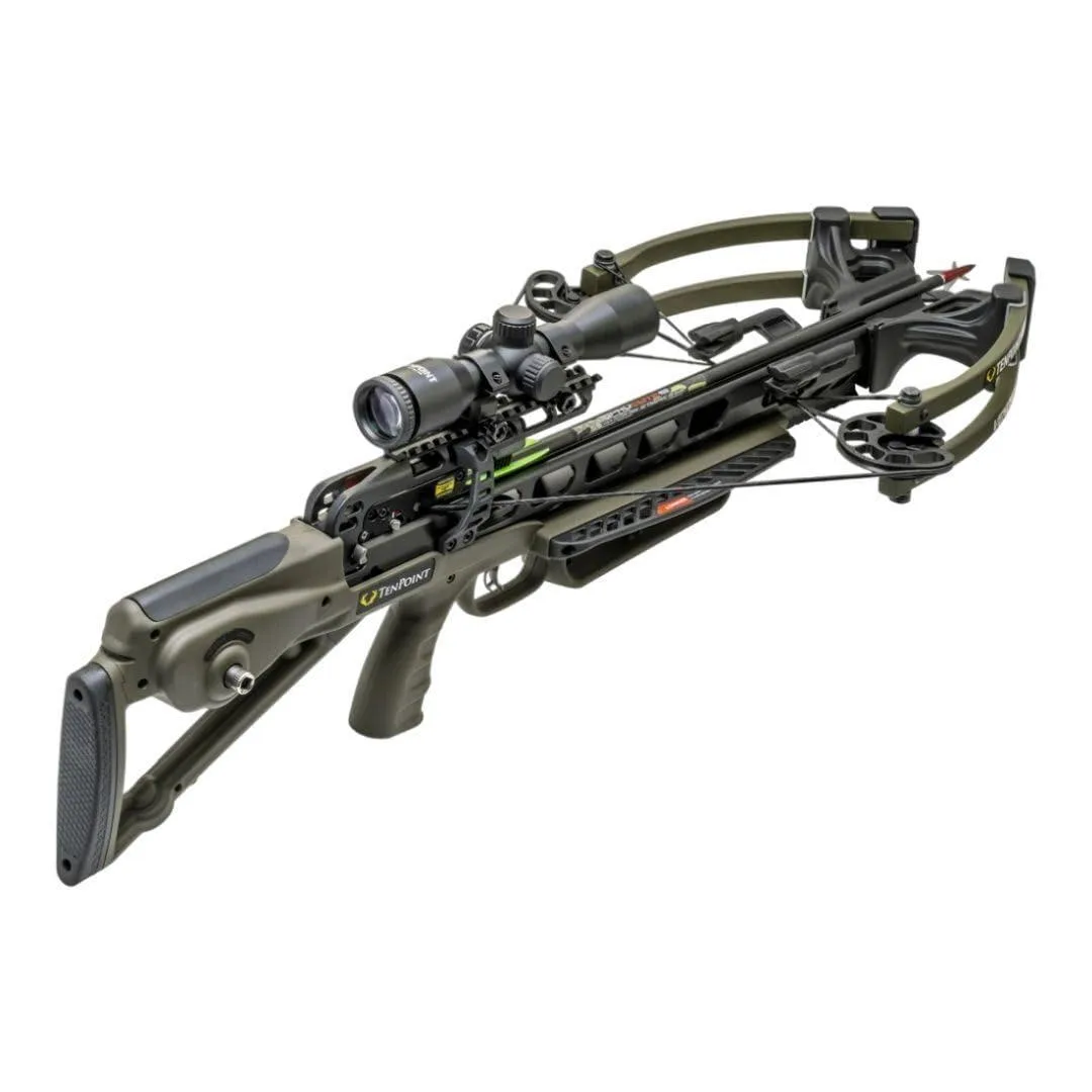 TenPoint TenPoint Venom X Crossbow ACUslide Pro-View 400 Scope Struts Moss Green — product photo