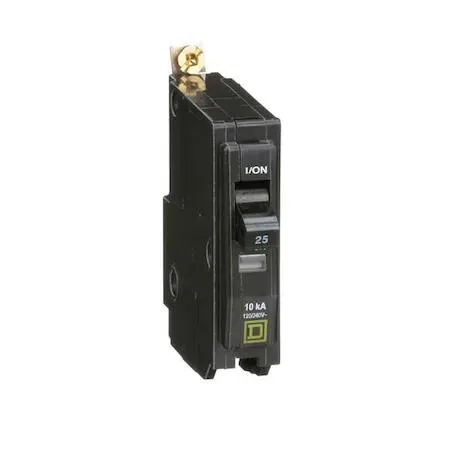 SQUARE D SQUARE D QOB125 25A 1 Pole 120/240V AC Bolt On Circuit Breaker — product photo