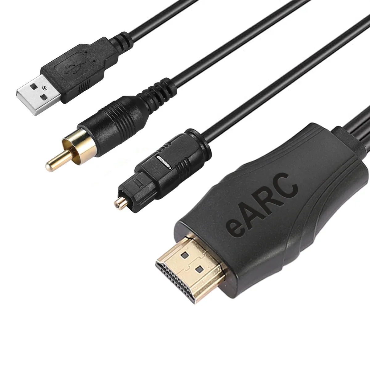  Unstincer UN-005-US HDMI ARC to Optical Coaxial Audio Adapter 1.5m 192kHz — product photo