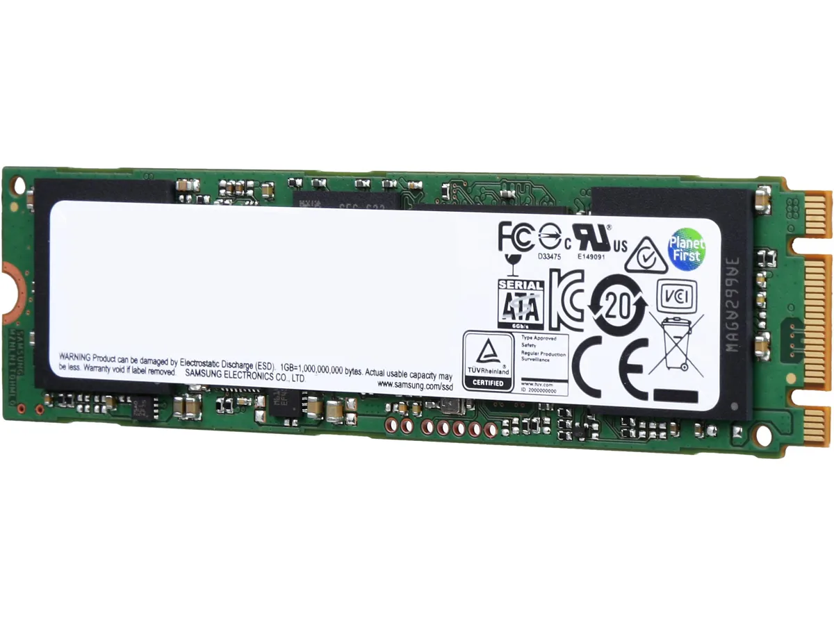 SAMSUNG SAMSUNG 850 EVO M.2 2280 500GB SATA internal SSD MZ-N5E500BW — product photo