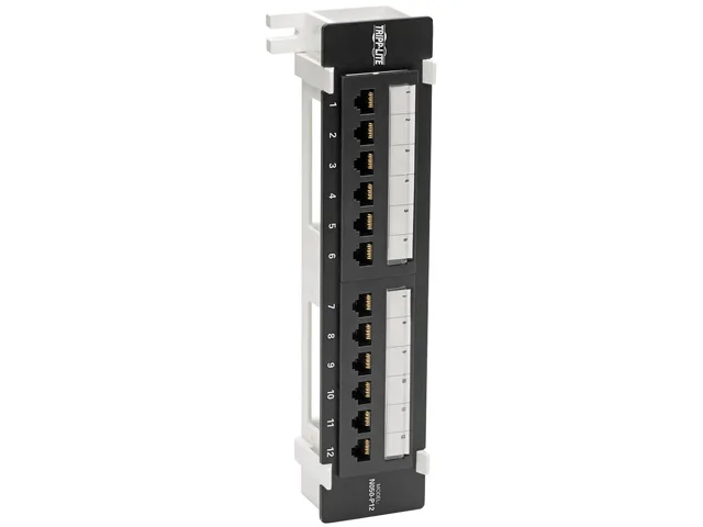 Tripp Lite Tripp Lite N050-P12 12-Port Cat5e PoE+ Patch Panel — product photo