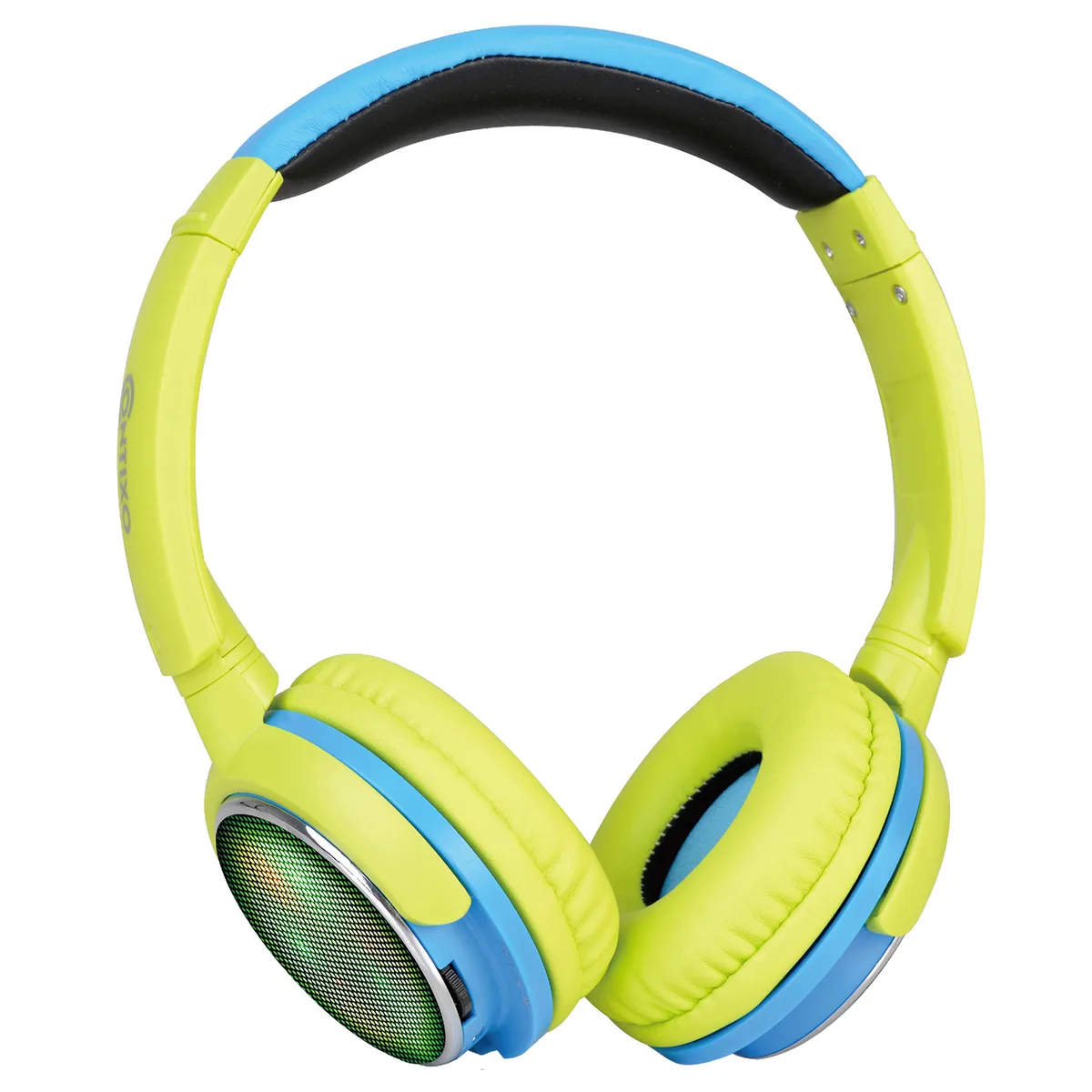Contixo Contixo KB-300 Green Bluetooth headphones, 85dB limit, MicroSD, FM, 3.5mm, 10h, 30ft — product photo