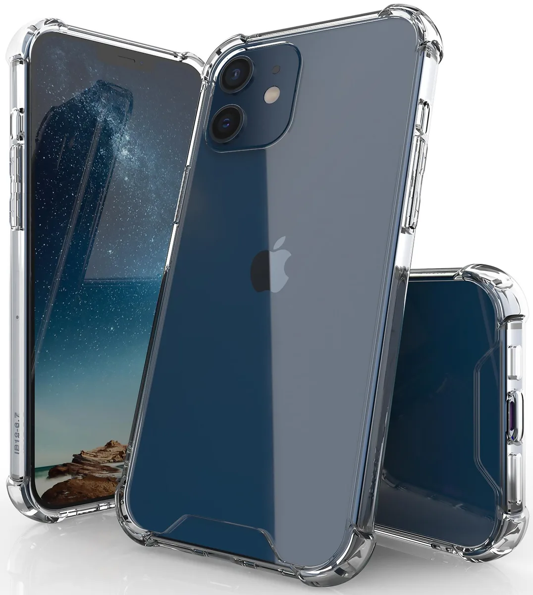 Nakedcellphone Nakedcellphone AquaFlex Clear Case iPhone 12 Mini 5.4 — product photo