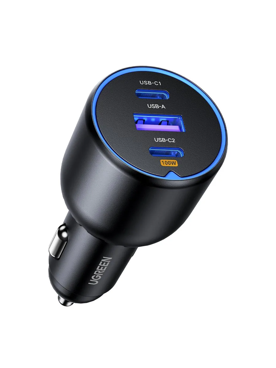 No Sew No Sew 130W 3-Port USB-C Car Charger — product photo