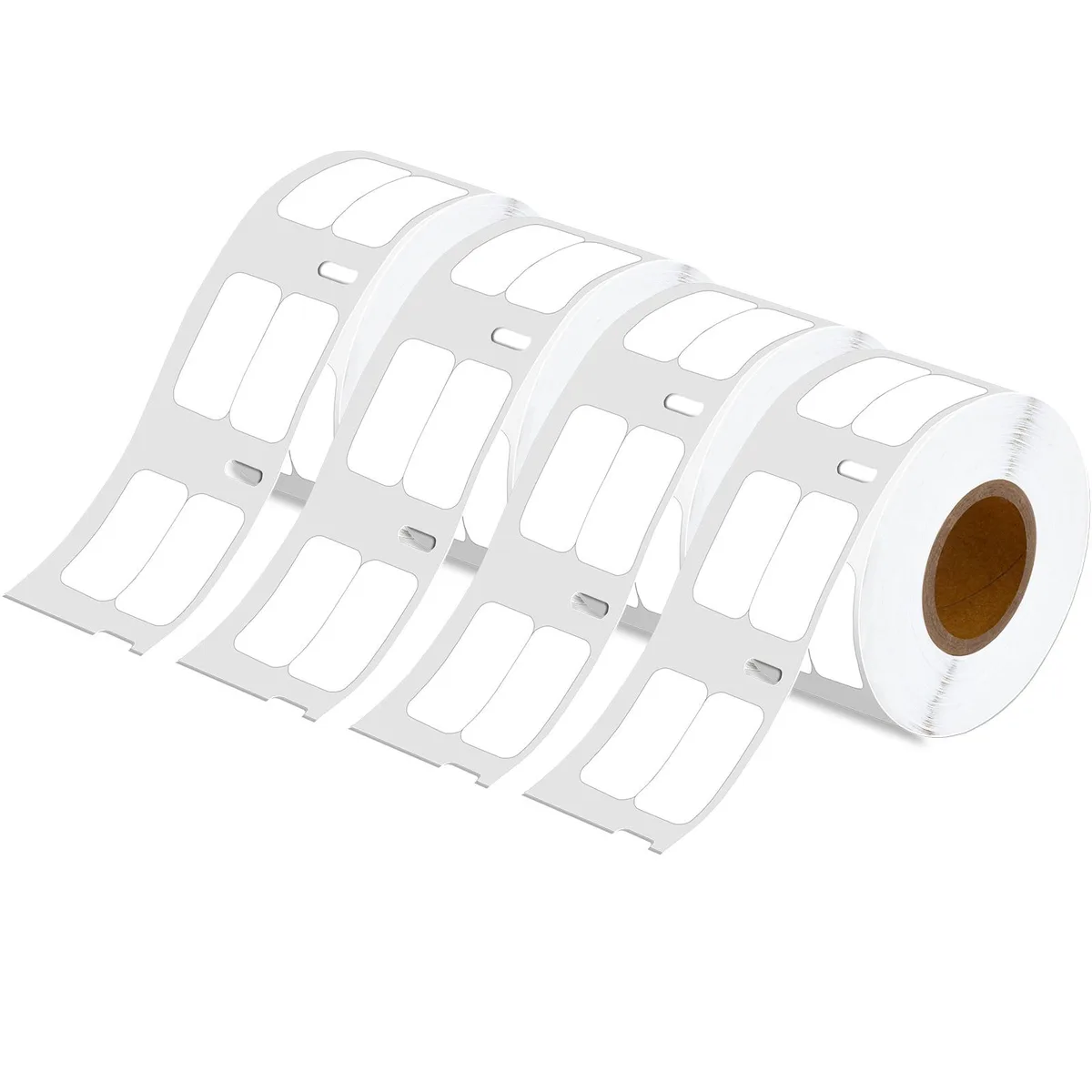 GREENCYCLE GREENCYCLE DM-30333 Label 1/2" x 1" 4 Rolls 1000 Labels/Roll — product photo