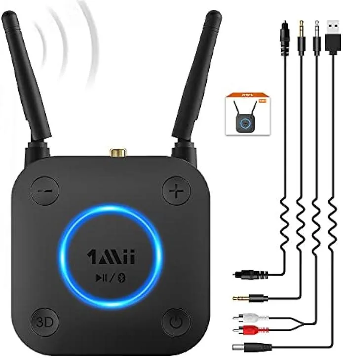 TAURKENAM TAURKENAM Bluetooth 5.0 Audio Receiver B06Pro aptX LL Dual Antenna — product photo