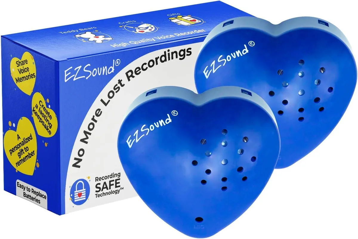 PISKEKAT PISKEKAT heart-shaped voice recorder 30 s game controller — product photo
