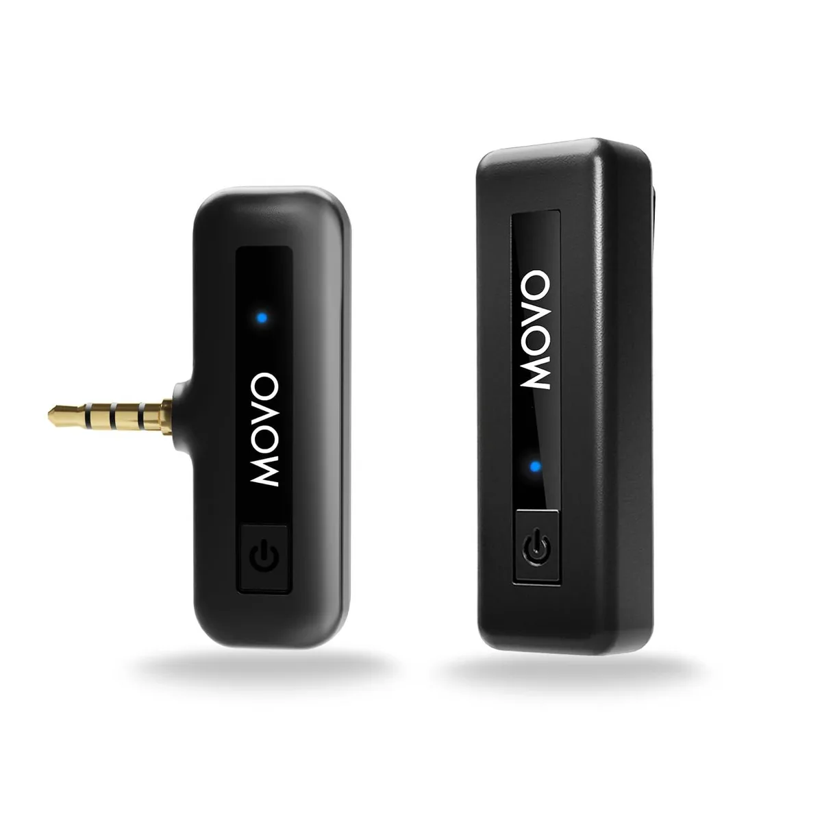  Movo Wireless-Mini 2.4 GHz omnidirectional lavalier microphone system — product photo