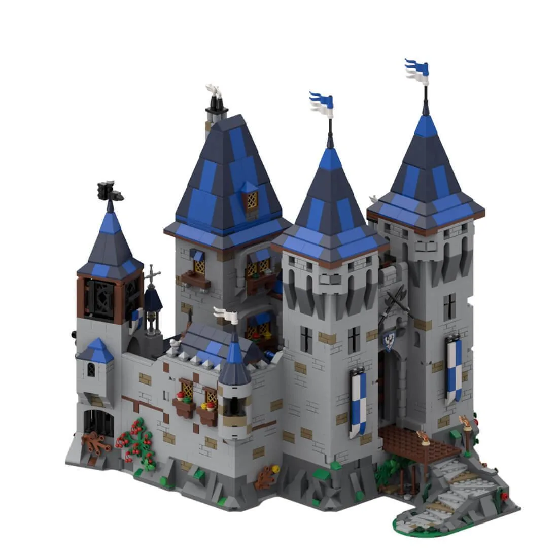 ZITIANYOUBUILD ZITIANYOUBUILD MOC-163712 Medieval Castle 4421PCS Educational Building Set — product photo