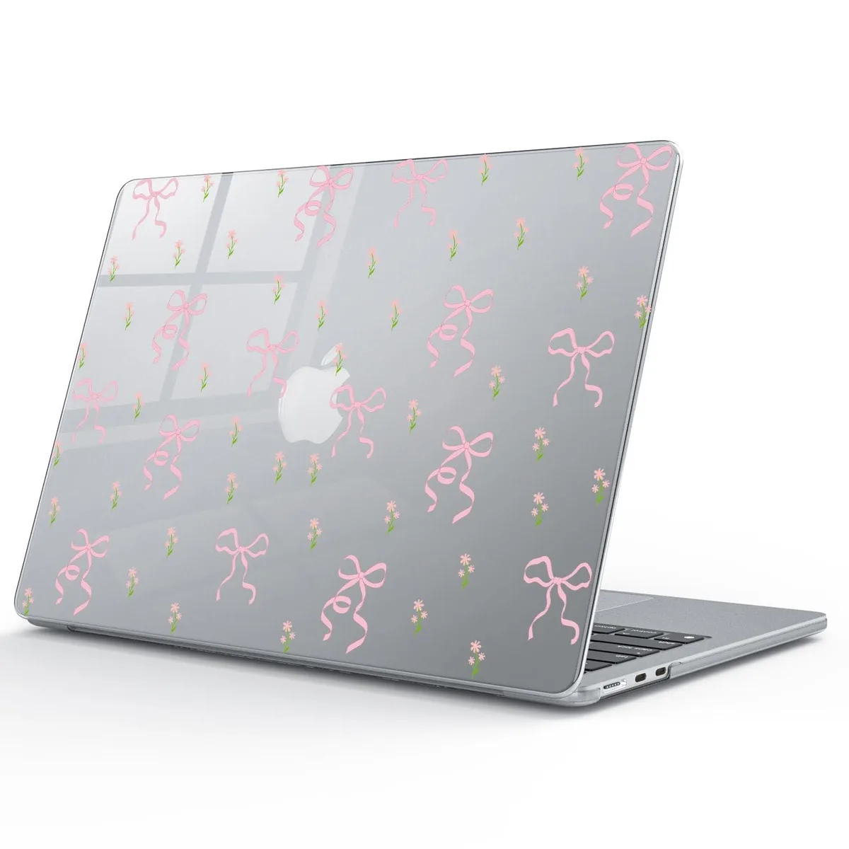Bipra Bipra 2 in 1 Accessory MacBook Pro 14 inch Pink Floral Bow — product photo
