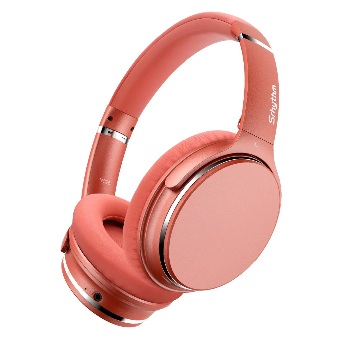 Srhythm Srhythm NC25 Active Noise Cancelling Headphone Orange Bluetooth 5.3 — product photo