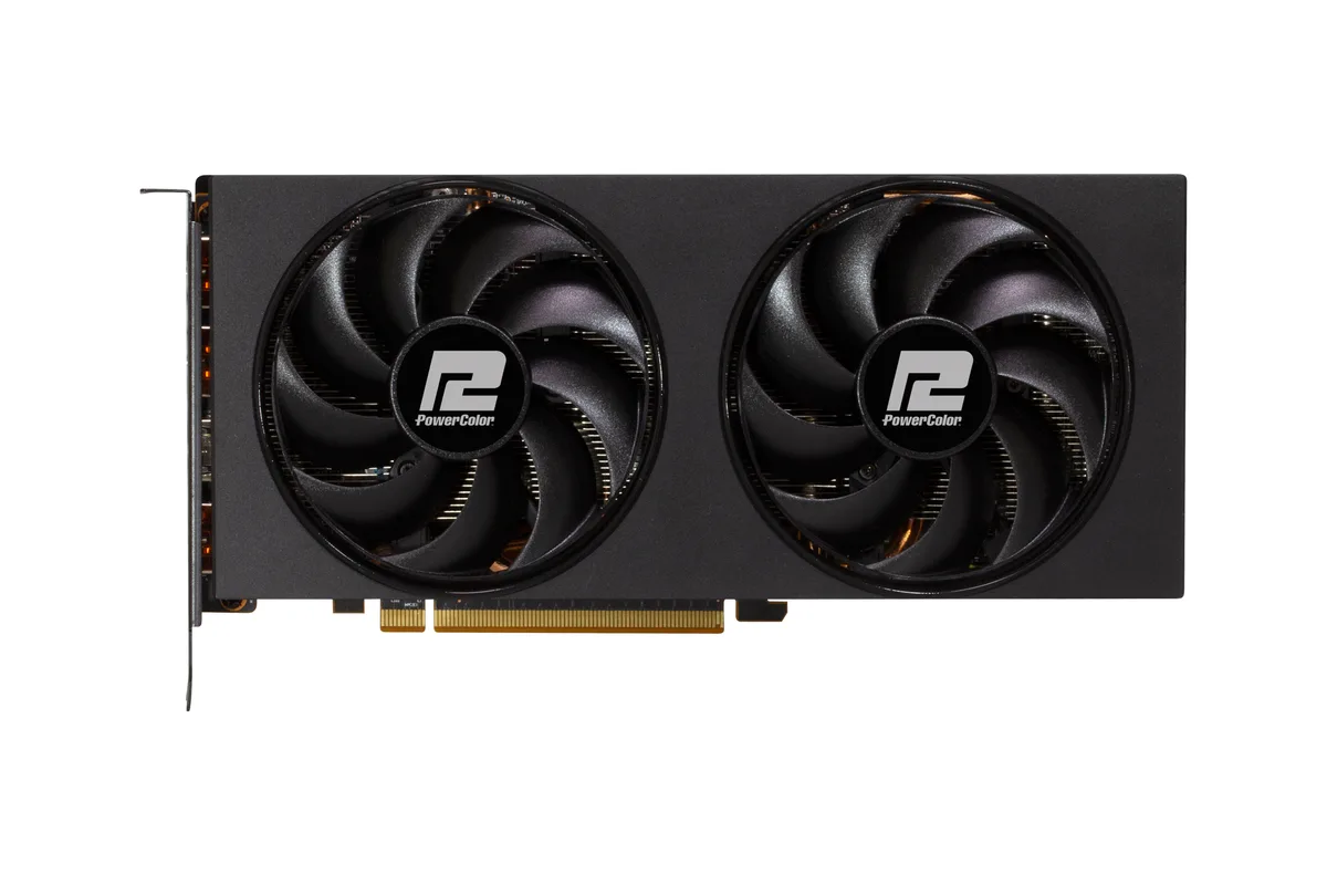 PowerColor PowerColor Fighter Radeon RX 6750 XT 12GB GDDR6 graphics card AXRX 6750XT 12GBD6-3DH — product photo