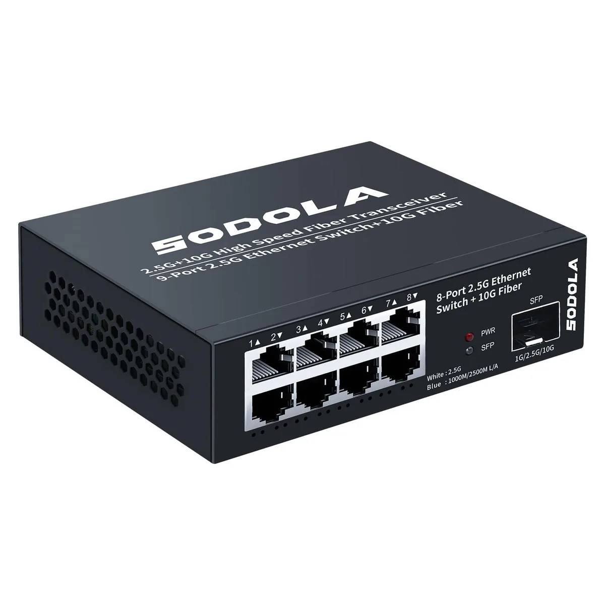 NETGEAR ProSafe 8x 2.5G RJ45 + 1x 10G SFP+ Switch — product photo
