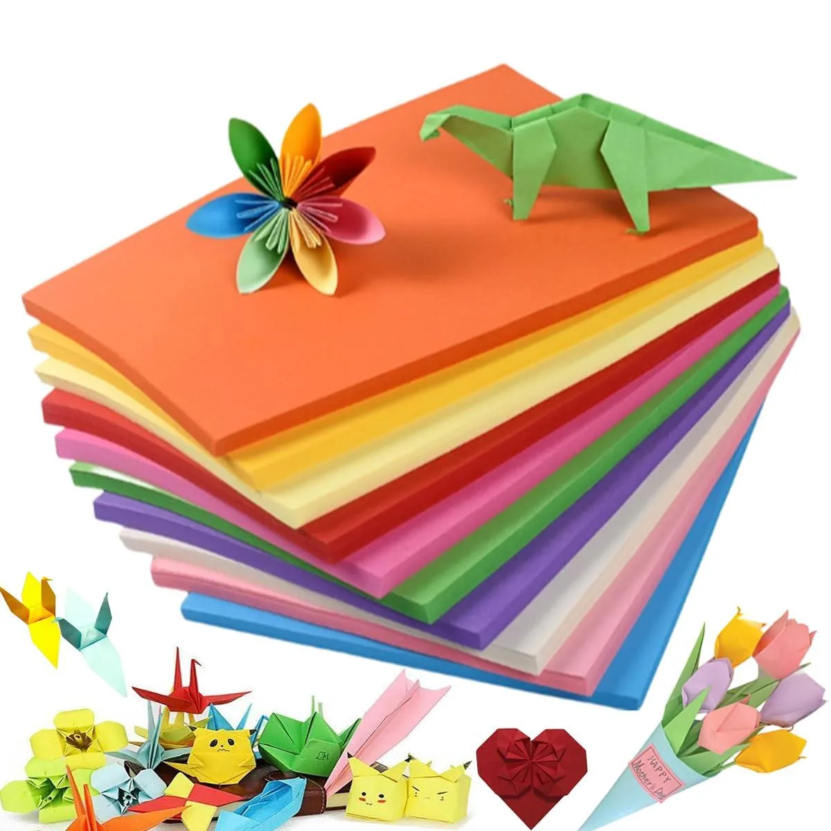  YOUNGWELL 80Gms A4 Paper 100 Sheet 70gsm Multi-Color — product photo