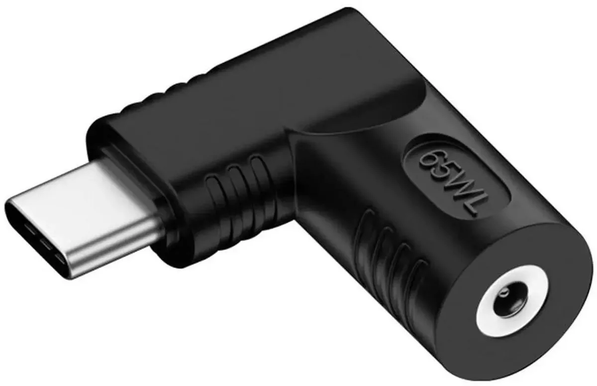 Vszerda Vszerda DC 20V 4.0x1.3mm to USB-C 90° 65W power adapter — product photo