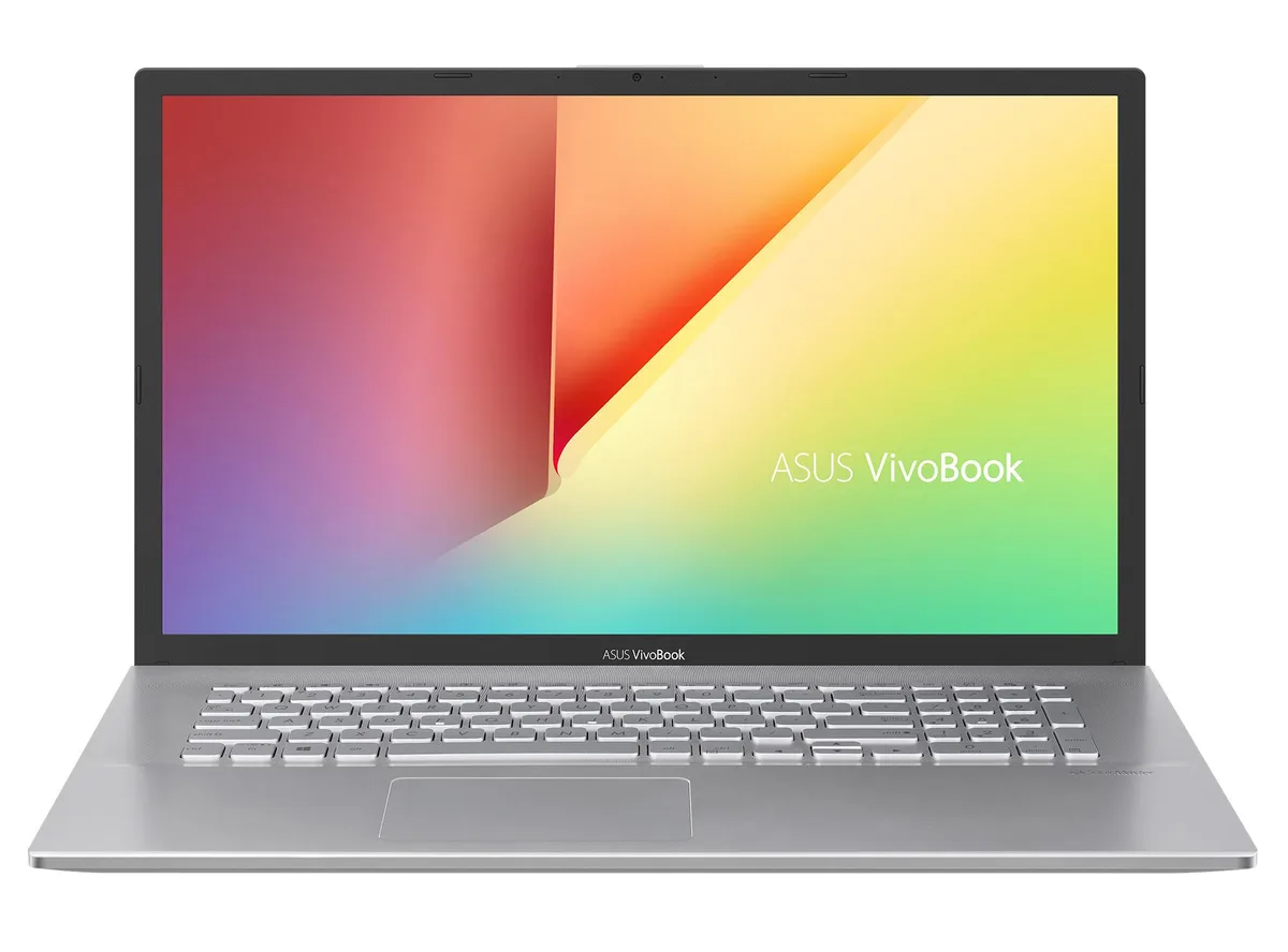 ASUS ASUS Vivobook X712DA-202.MV laptop AMD Ryzen 7 3700U 20GB 1TB PCIe SSD 17.3" HD+ Silver — product photo