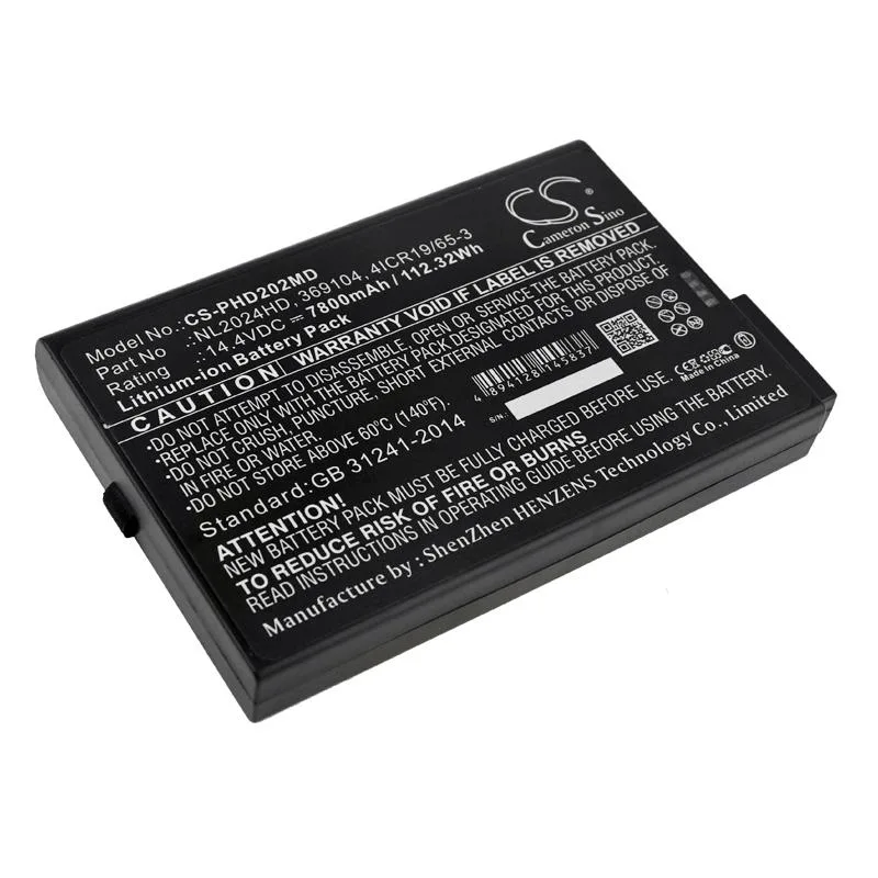 Cameron &amp; Co Cameron &amp; Co DS-CS-PHD202MD 14.4V 7800mAh Li-ion Battery video accessory — product photo
