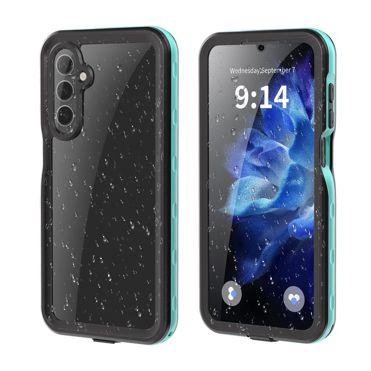BONAEVER BONAEVER Samsung Galaxy A16 5G / 4G 6.7 inch Waterproof IP68 Case Blue — product photo