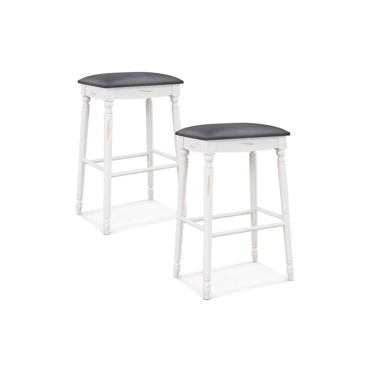SlickBlue SlickBlue Barstool Set of 2 Grey 29 — product photo